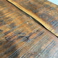 Reclaimed Wood Folding Table (68x21.5) Rustic Wood Dining Kitchen Island B142