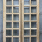 Antique French Double Doors (39.5x92) 14 Pane Glass, European Reclaimed G222