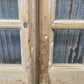 Antique French Double Doors (39.5x92) 14 Pane Glass, European Reclaimed G222