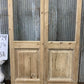 Antique French Double Doors (44.5x93.5) 1 Pane Glass, European Reclaimed G224