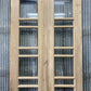 Antique French Double Doors (35x94.5) 7 Pane Glass, European Reclaimed G225