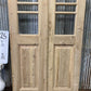 Antique French Double Doors (35x94.5) 7 Pane Glass, European Reclaimed G225