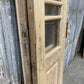 Antique French Double Doors (35x94.5) 7 Pane Glass, European Reclaimed G225