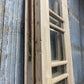 Antique French Double Doors (35x94.5) 7 Pane Glass, European Reclaimed G225