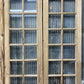 Antique French Double Doors (95.5x95) 16 Pane Glass, European Reclaimed G227