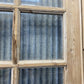 Antique French Double Doors (95.5x95) 16 Pane Glass, European Reclaimed G227