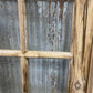 Antique French Double Doors (95.5x95) 16 Pane Glass, European Reclaimed G227