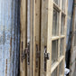 Antique French Double Doors (95.5x95) 16 Pane Glass, European Reclaimed G227