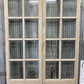 Antique French Double Doors (47.5x81.75) 8 Pane Glass, European Reclaimed G229