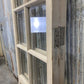Antique French Double Doors (47.5x81.75) 8 Pane Glass, European Reclaimed G229