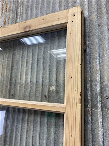 Antique French Double Doors (44x85.75) 4 Pane Glass, European Reclaimed G230
