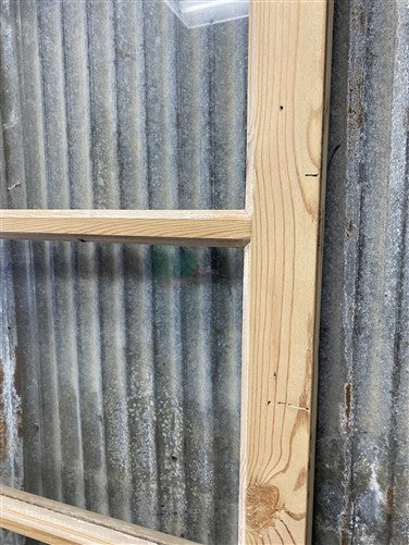 Antique French Double Doors (44x85.75) 4 Pane Glass, European Reclaimed G230