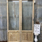 Antique French Double Doors (47.5x83) 1 Pane Glass, European Reclaimed G231