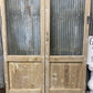 Antique French Double Doors (47.5x83) 1 Pane Glass, European Reclaimed G231