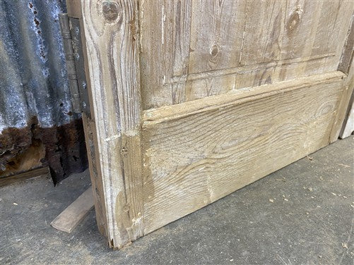 Antique French Double Doors (47.5x83) 1 Pane Glass, European Reclaimed G231