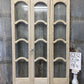 Antique French Double Doors (53.5x91) 4 Pane Glass, European Reclaimed G232