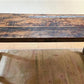 Reclaimed Wood Folding Table (68.5x23) Rustic Wood Dining Kitchen Island B143