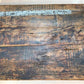Reclaimed Wood Folding Table (68.5x23) Rustic Wood Dining Kitchen Island B143