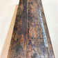 Reclaimed Wood Folding Table (68.5x23) Rustic Wood Dining Kitchen Island B143