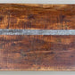 Reclaimed Wood Folding Table (68.75x21.75)Rustic Wood Dining Kitchen Island B144