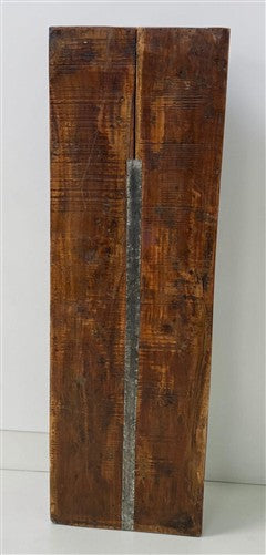 Reclaimed Wood Folding Table (68.75x21.75)Rustic Wood Dining Kitchen Island B144