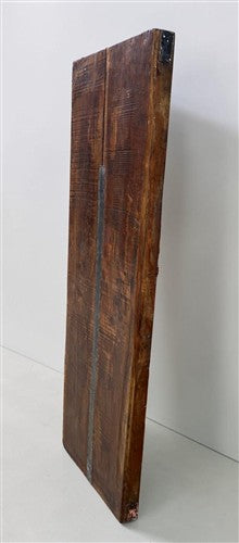 Reclaimed Wood Folding Table (68.75x21.75)Rustic Wood Dining Kitchen Island B144