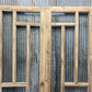 Antique French Double Doors (55x83) 5 Pane Glass, European Reclaimed G233