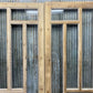 Antique French Double Doors (55x83) 5 Pane Glass, European Reclaimed G233