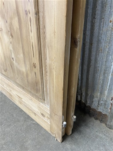 Antique French Double Doors (55x83) 5 Pane Glass, European Reclaimed G233