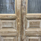 Antique French Double Doors (39x95) 4 Pane Glass, European Reclaimed G234