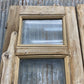 Antique French Double Doors (39x95) 4 Pane Glass, European Reclaimed G234