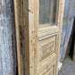 Antique French Double Doors (39x95) 4 Pane Glass, European Reclaimed G234