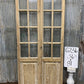 Antique French Double Doors (36x81) 8 Pane Glass, European Reclaimed G236