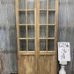 Antique French Double Doors (36x81) 8 Pane Glass, European Reclaimed G236