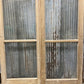Antique French Double Doors (44.75x82) 2 Pane Glass, European Reclaimed G237