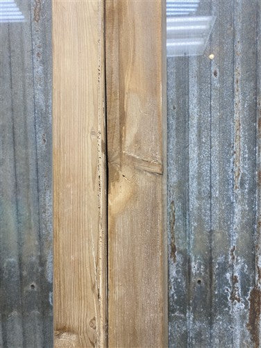 Antique French Double Doors (44.75x82) 2 Pane Glass, European Reclaimed G237