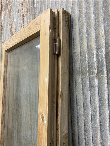 Antique French Double Doors (44.75x82) 2 Pane Glass, European Reclaimed G237