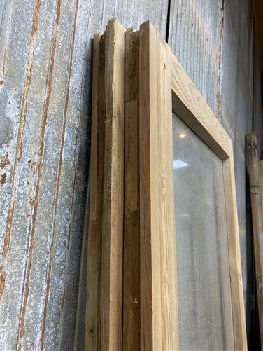 Antique French Double Doors (44.75x82) 2 Pane Glass, European Reclaimed G237