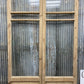 Antique French Double Doors (40.5x85) 3 Pane Glass, European Reclaimed G238