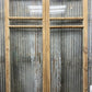Antique French Double Doors (40.5x85) 3 Pane Glass, European Reclaimed G238