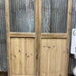 Antique French Double Doors (40.5x85) 3 Pane Glass, European Reclaimed G238