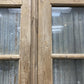 Antique French Double Doors (39x93) 3 Pane Glass, European Reclaimed G239