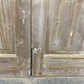 Antique French Double Doors (39x93) 3 Pane Glass, European Reclaimed G239