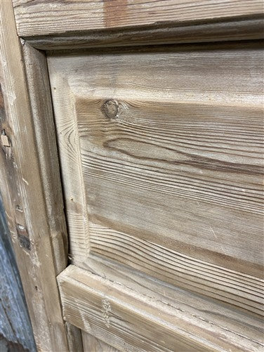Antique French Double Doors (39x93) 3 Pane Glass, European Reclaimed G239