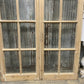 Antique French Double Doors (44x79) 10 Pane Glass, European Reclaimed G240