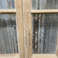 Antique French Double Doors (44x79) 10 Pane Glass, European Reclaimed G240