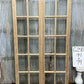 Antique French Double Doors (44x79) 10 Pane Glass, European Reclaimed G240