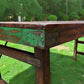 Reclaimed Wood Folding Table (68x22) Rustic Wood Dining Kitchen Island B145