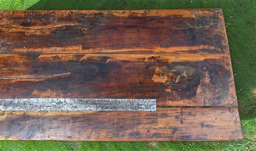 Reclaimed Wood Folding Table (68x22) Rustic Wood Dining Kitchen Island B145