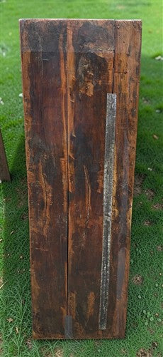 Reclaimed Wood Folding Table (68x22) Rustic Wood Dining Kitchen Island B145